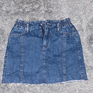 Denim skirt